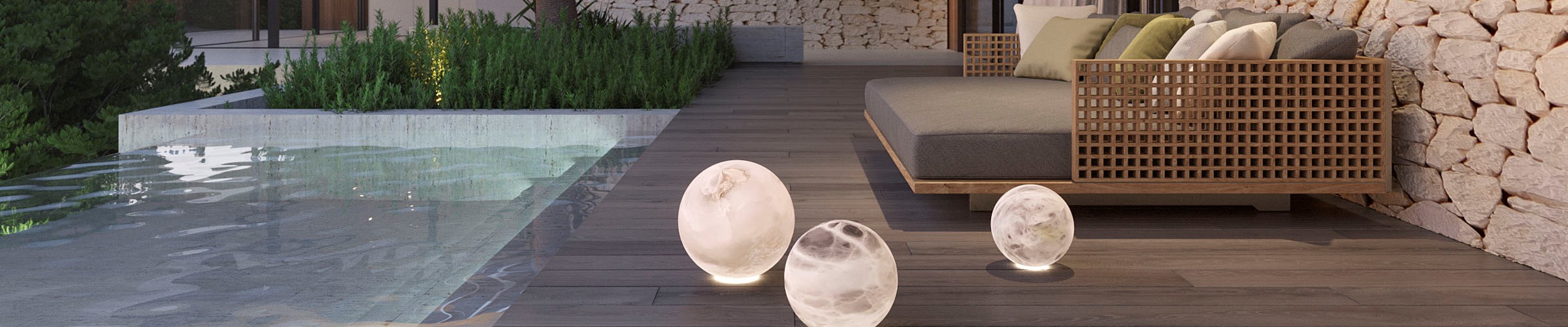 EXTERIOR LIGHTING WITH A TOUCH OF EXCLUSIVITY